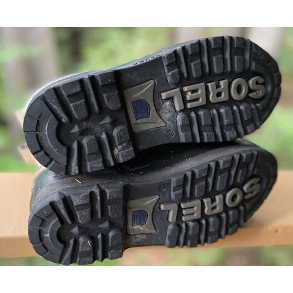 Sorel Black and Tan Winter Boots - Picture 3 of 8